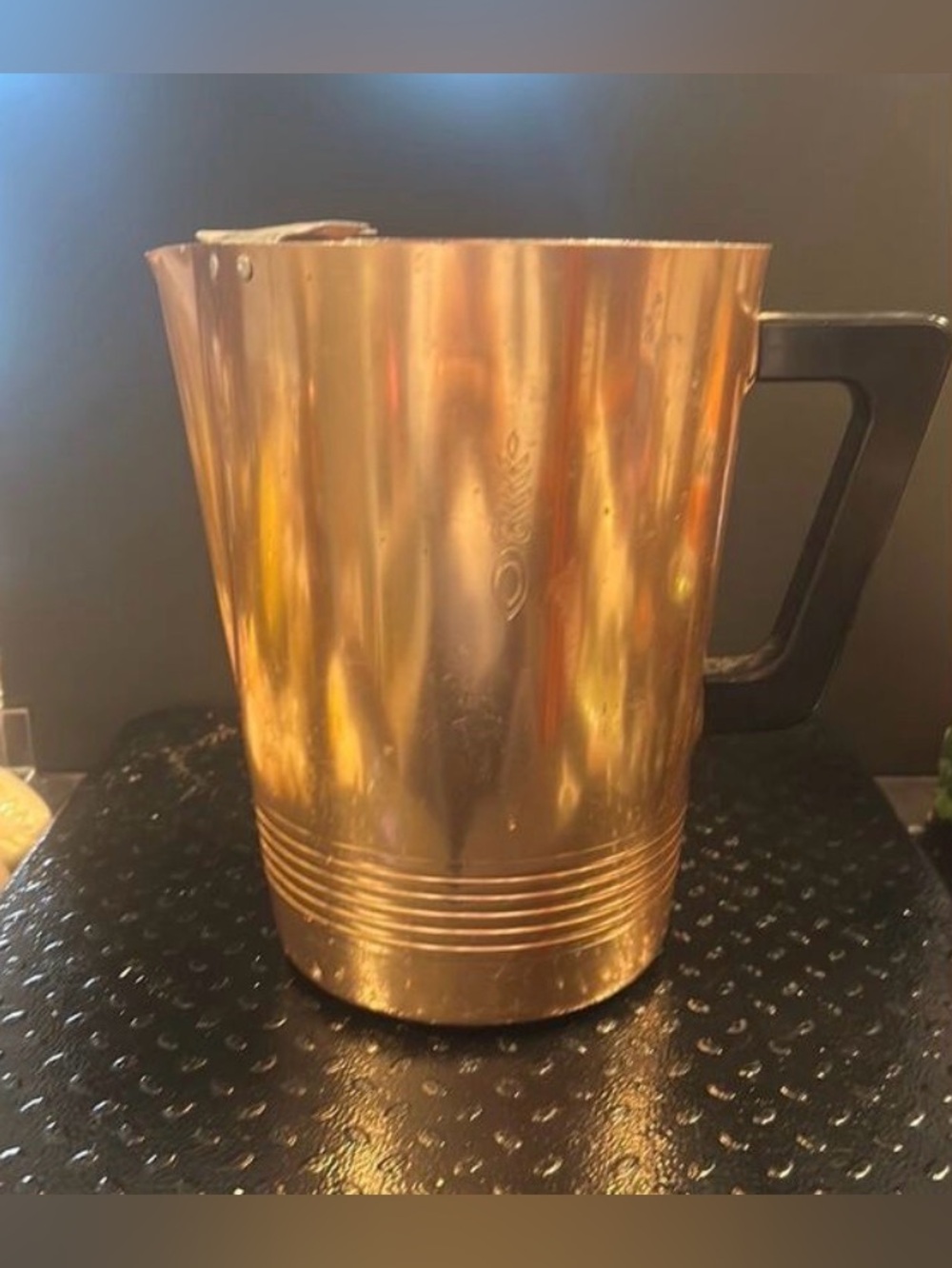A1. Aluminum Copper colored Pitcher